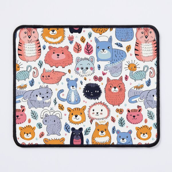 Item preview, cute animal seamless designed and sold by NatthyDesign.