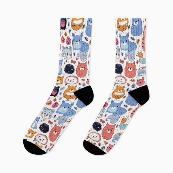 Item preview, cute animal seamless designed and sold by NatthyDesign.