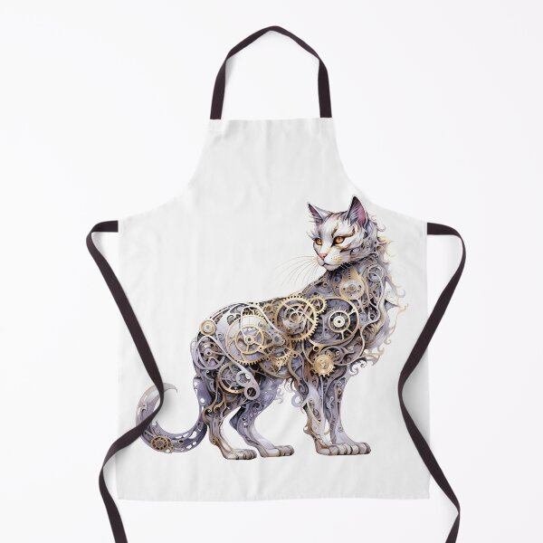 Item preview, Steampunk Cat made of Clockwork Gears designed and sold by SchorlCraft.