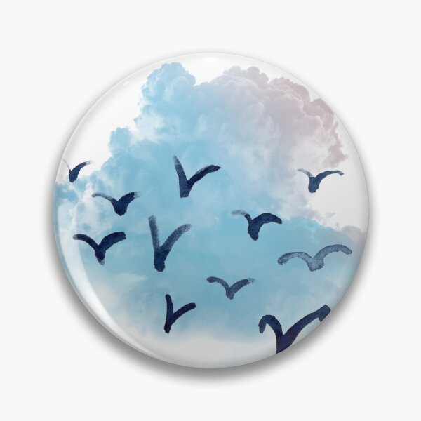 Item preview,  Blue Bird flying in the sky designed and sold by Grootyby.