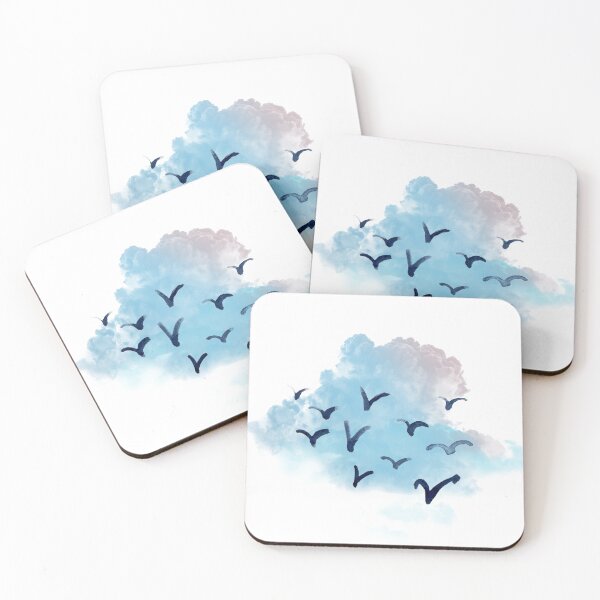 Item preview,  Blue Bird flying in the sky designed and sold by Grootyby.