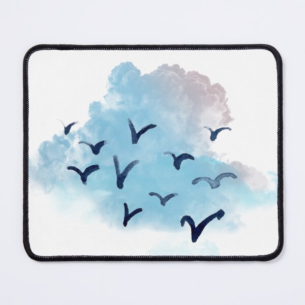 Item preview, Blue Bird flying in the sky designed and sold by Grootyby.