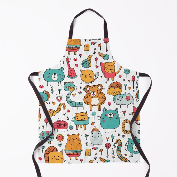 Item preview, cute animal seamless designed and sold by NatthyDesign.