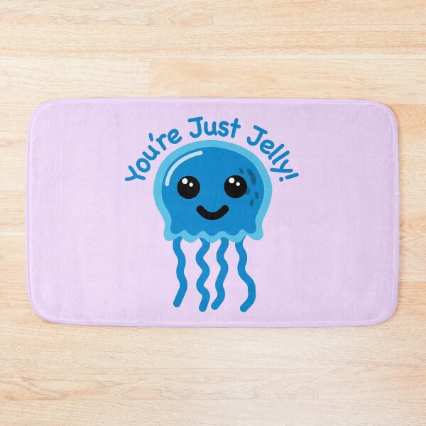 Item preview, You're Just Jelly Cute Blue Jellyfish Joke designed and sold by PMCreative.