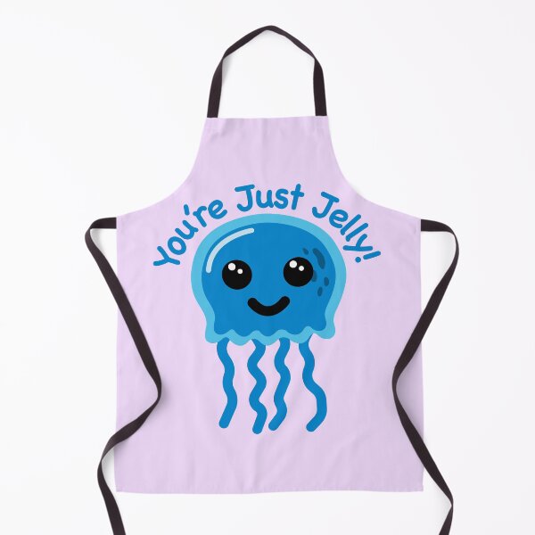Item preview, You're Just Jelly Cute Blue Jellyfish Joke designed and sold by PMCreative.