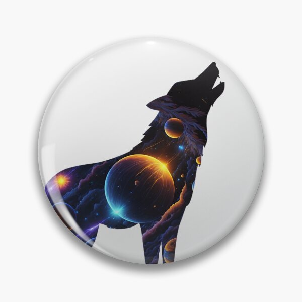 Item preview, Galaxy Howling Wolf designed and sold by YrtemmyS.