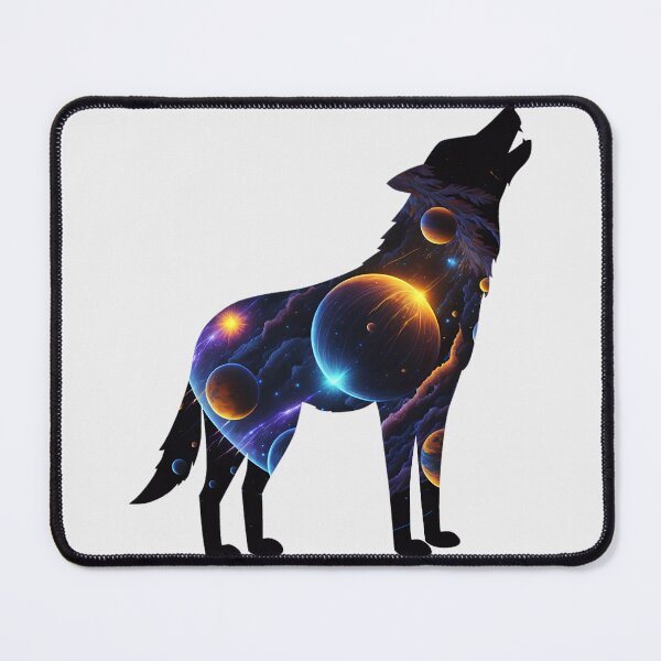 Item preview, Galaxy Howling Wolf designed and sold by YrtemmyS.