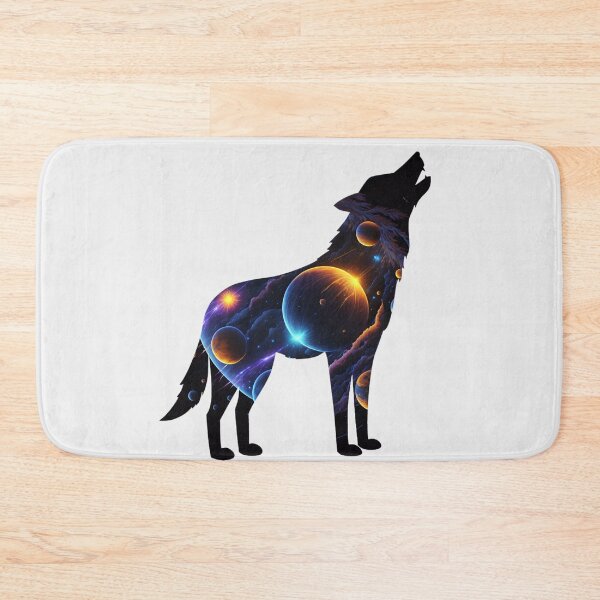 Item preview, Galaxy Howling Wolf designed and sold by YrtemmyS.
