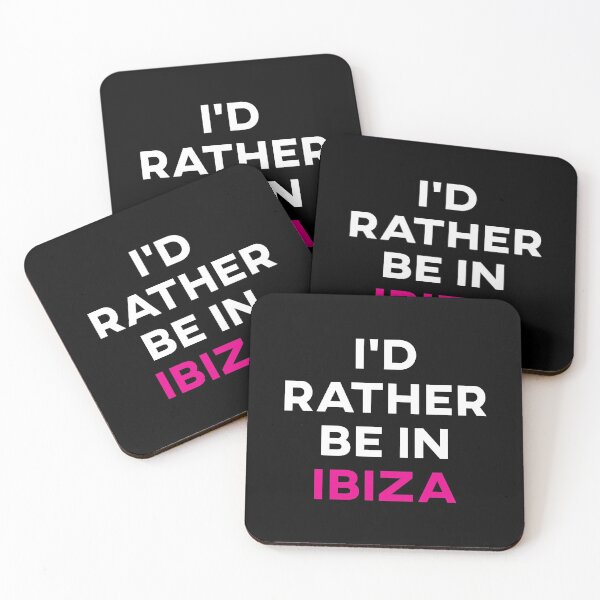 Item preview, I'd Rather Be in Ibiza designed and sold by teesaurus.