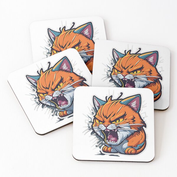 Item preview, Angry Cat Attitude Unleashed designed and sold by FashionRex.