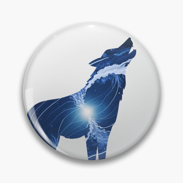 Item preview, Galaxy Howling Wolf designed and sold by YrtemmyS.