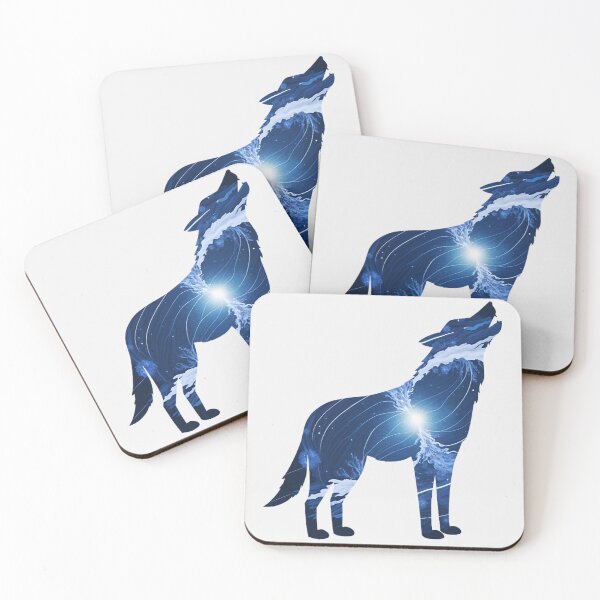 Item preview, Galaxy Howling Wolf designed and sold by YrtemmyS.