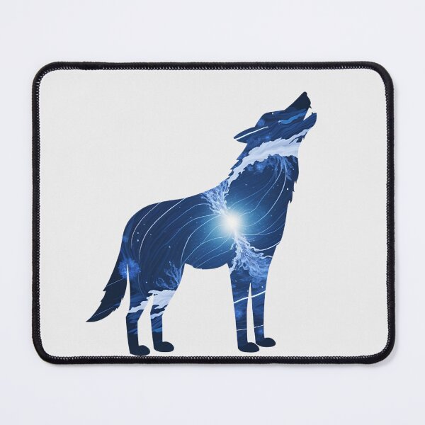 Item preview, Galaxy Howling Wolf designed and sold by YrtemmyS.