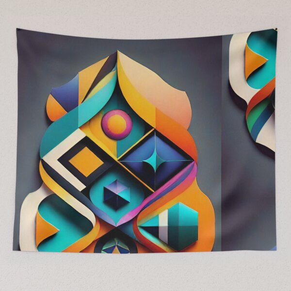 Item preview, Beautiful Colorful Abstract 3D designed and sold by Dheerajarts24.