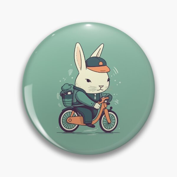 Item preview, Rabbit on Bicycle designed and sold by Amir Faysal.
