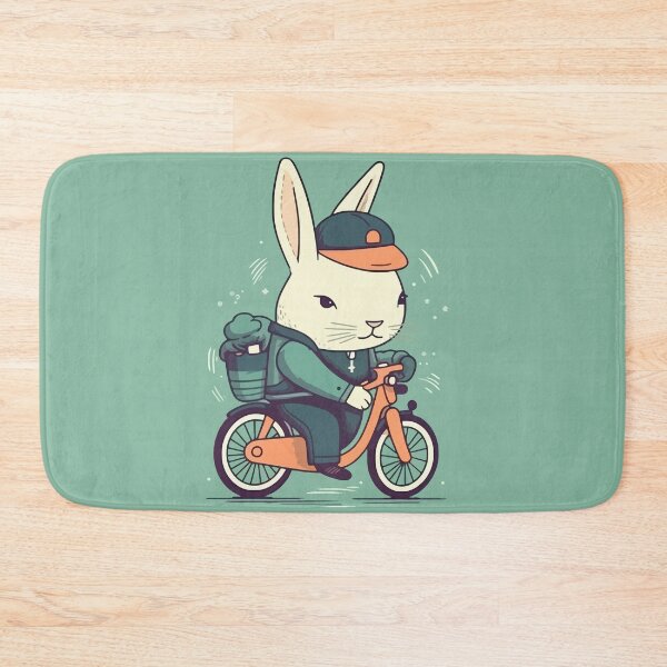 Item preview, Rabbit on Bicycle designed and sold by Amir Faysal.
