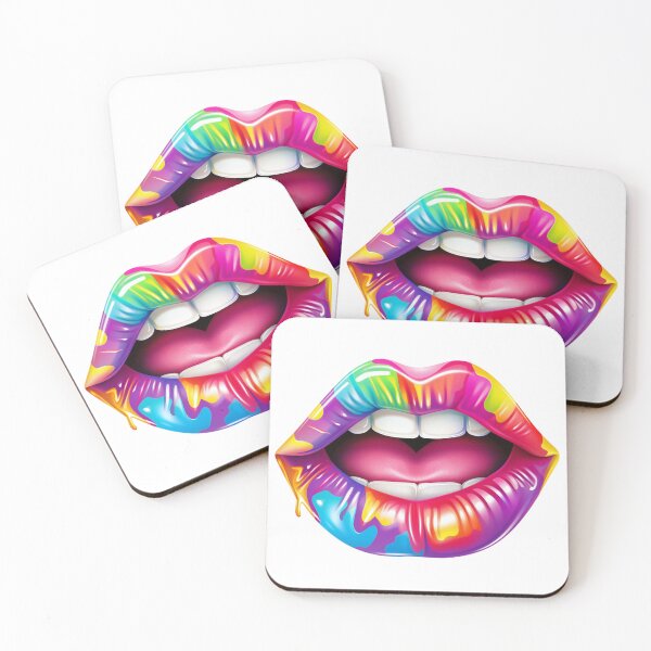 Item preview, Lustrous Rainbow Lip Fantasy designed and sold by cherdrawsthings.