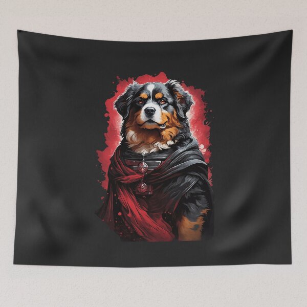 Item preview, Dog of Darkness, Darth Bernese mountaindog designed and sold by DBPauwels.