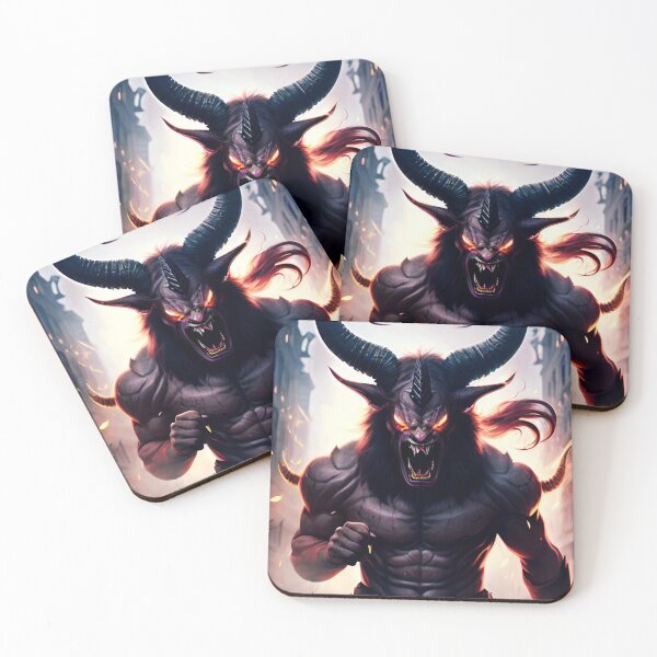 Item preview, Horned monster with a human body designed and sold by MadinaFatt.