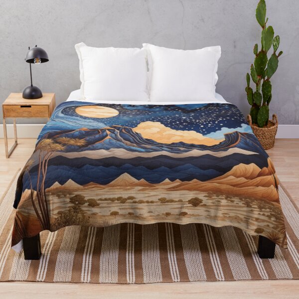 Item preview, Stardust Oasis: A Desert Illustration of Celestial Beauty designed and sold by Ngea.