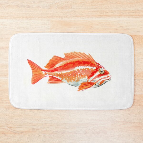 Item preview, Watercolor reef fish designed and sold by AlexBlackSea.