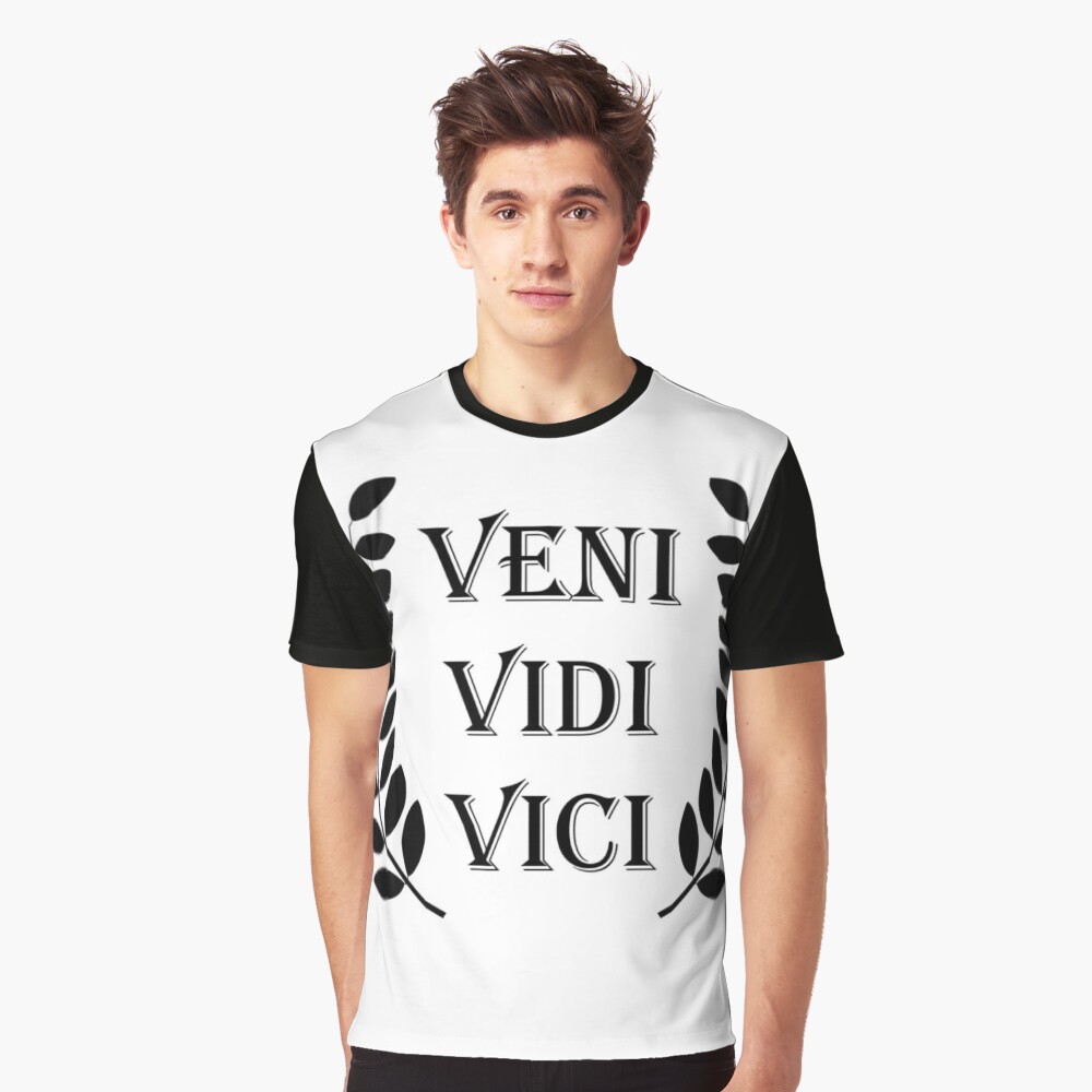 Veni Vidi Vici Men's T-shirt – Forged From Freedom