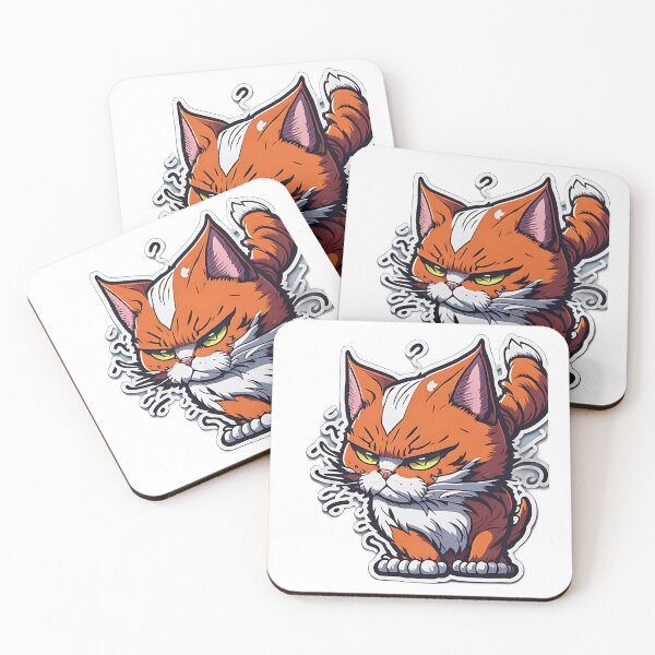 Item preview, Paws of Wrath: Angry Cat Designs designed and sold by FashionRex.