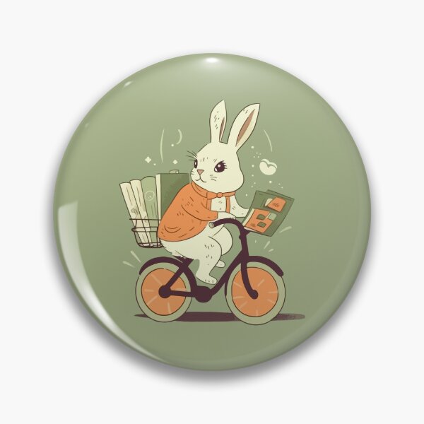 Item preview, Rabbit on Bicycle designed and sold by Amir Faysal.