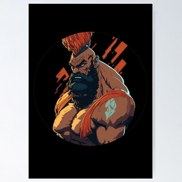 Zangief Poster for Sale by Ghostach