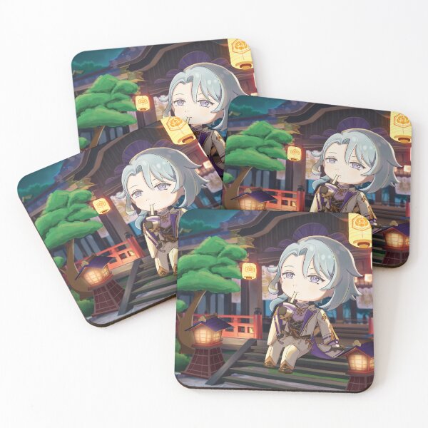 Item preview, Ayato drinks boba in Kamisato estate designed and sold by lovartxin.