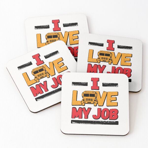 Item preview, School Bus Driver I Love My Job designed and sold by jaygo.