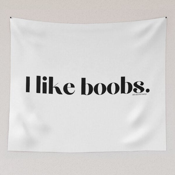 Item preview, I like boobs. | lilsboobthangs designed and sold by lilsboobthangs.