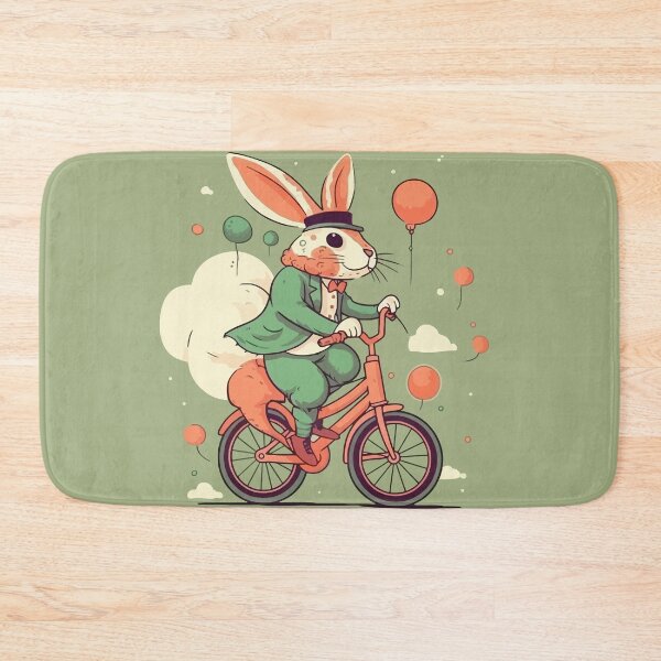 Item preview, Rabbit on Bicycle designed and sold by Amir Faysal.