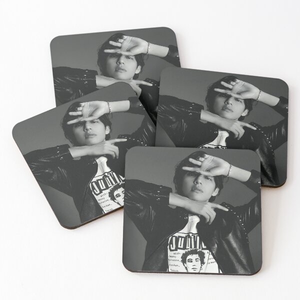 Item preview, Bts V monochrome Layover designed and sold by loonelywhale.
