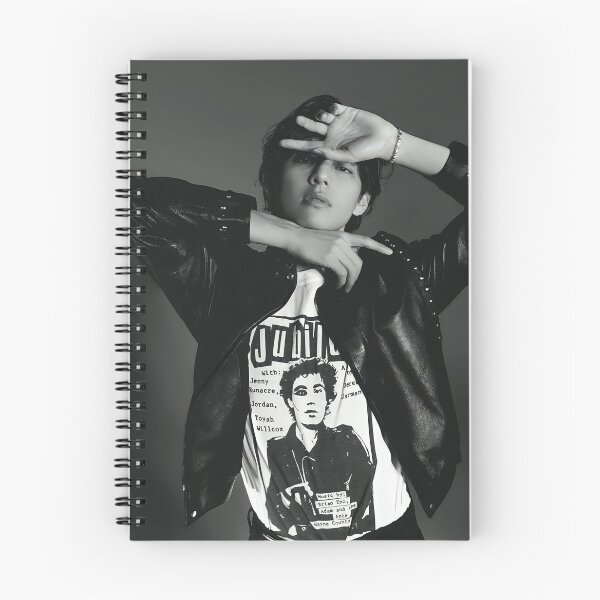 Item preview, Bts V monochrome Layover designed and sold by loonelywhale.