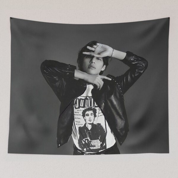 Item preview, Bts V monochrome Layover designed and sold by loonelywhale.