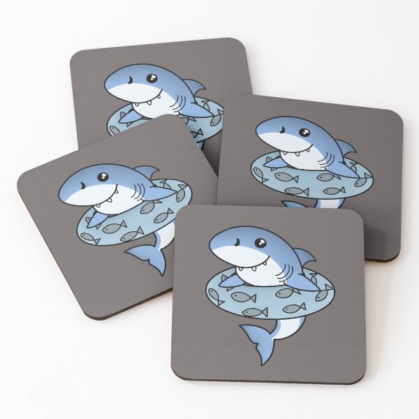 Item preview, Cute shark, Kawaii Shark, Ocean Animal  designed and sold by Logiamerch.