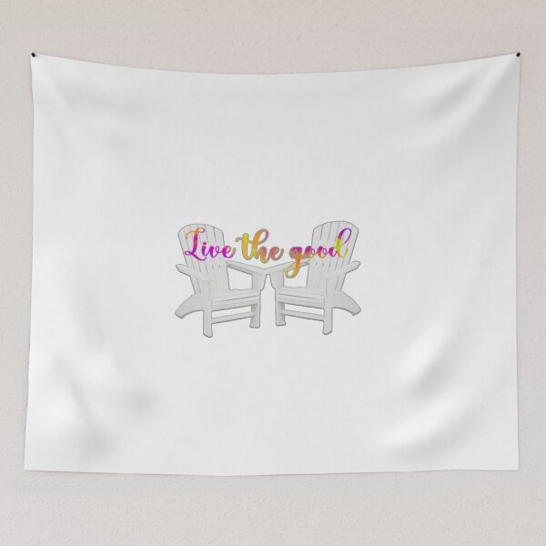 Item preview, Live the Good Adirondack Chairs designed and sold by CurlyMermaid.