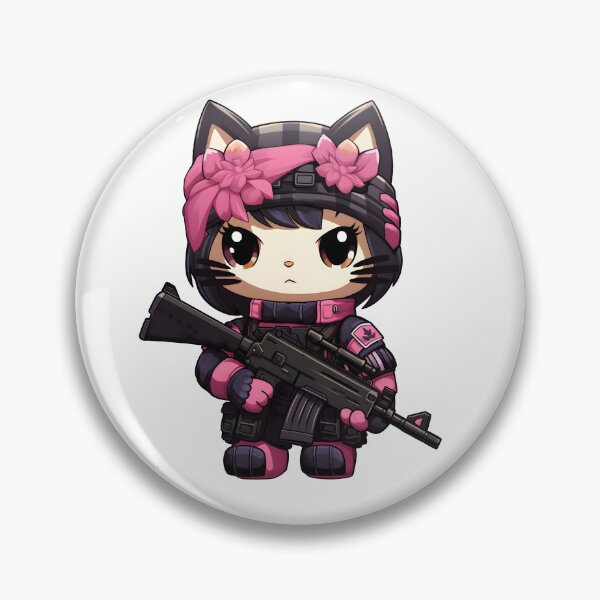 Item preview, Super Cute Lil Sniper Kitty  designed and sold by DigitalFracture.