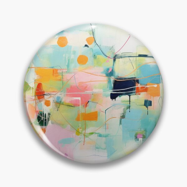 Item preview, abstraction in pastels designed and sold by Quijote-.