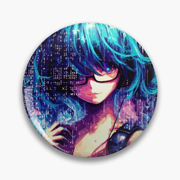 Artikelvorschau, Anime-Mädchen in der binären Welt entworfen und verkauft von TomFrontierArt.