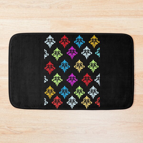 Item preview, vivid colours fleur de lis pattern designed and sold by TheRightHonMP.