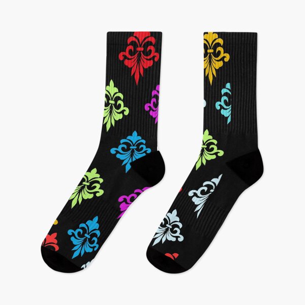 Item preview, vivid colours fleur de lis pattern designed and sold by TheRightHonMP.