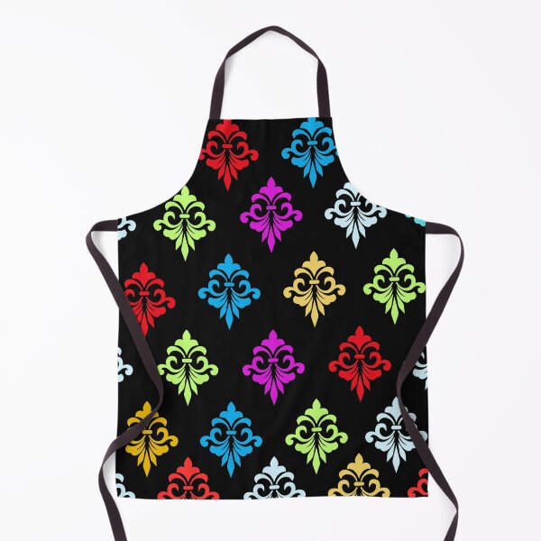 Item preview, vivid colours fleur de lis pattern designed and sold by TheRightHonMP.