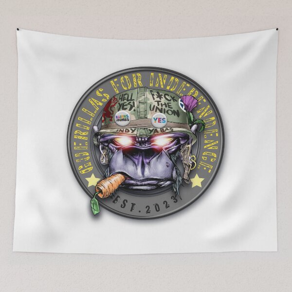 Item preview, GUERILLAS FOR INDY DARK GREY LOGO  designed and sold by IndyGuerillas.