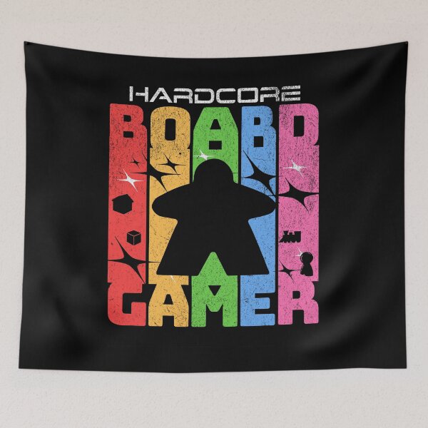 Item preview, Hardcore Board Gamer - Meeple lover designed and sold by Zanda-Nerd-Shop.