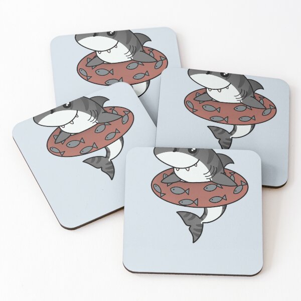 Item preview, Cute Gray shark, Kawaii Shark, Ocean Animal  designed and sold by Logiamerch.