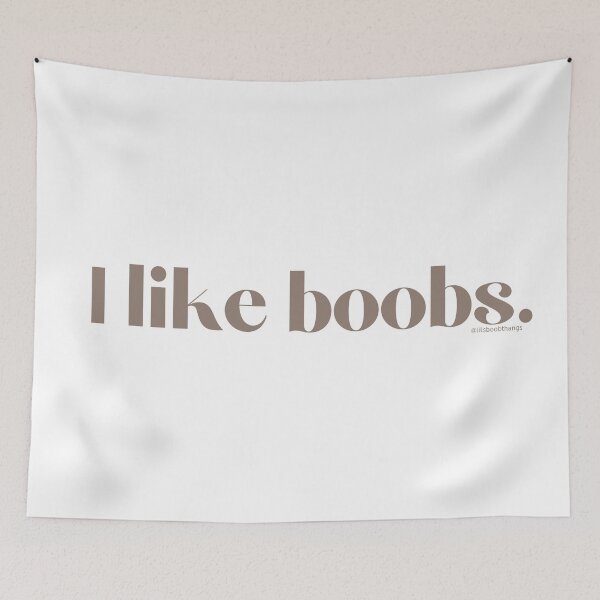 Item preview, I like boobs., v10 | lilsboobthangs designed and sold by lilsboobthangs.