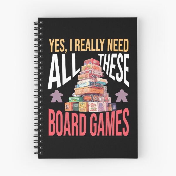 Item preview, Yes, I really need all these board games! - Board Game Stack: Can't Have Enough! designed and sold by Zanda-Nerd-Shop.