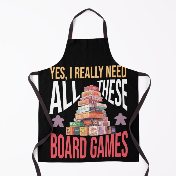 Item preview, Yes, I really need all these board games! - Board Game Stack: Can't Have Enough! designed and sold by Zanda-Nerd-Shop.